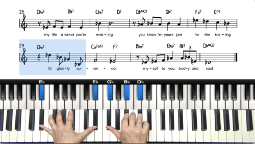 “Body & Soul” Vocal Arrangement – Advanced