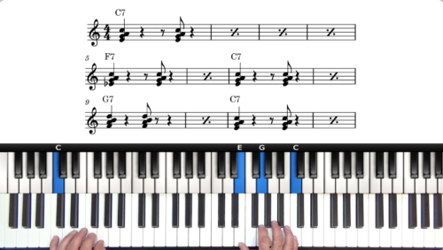 Boogie-Woogie Chords & Rhythms