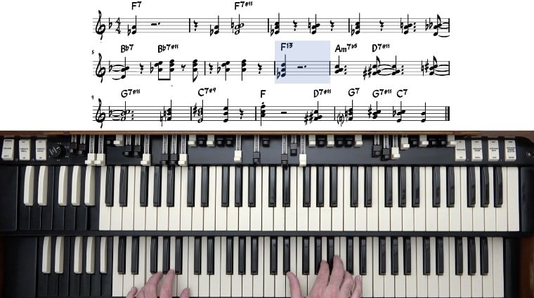 Comping For Jazz Organ