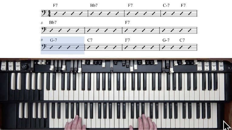 Turnarounds For Jazz Organ