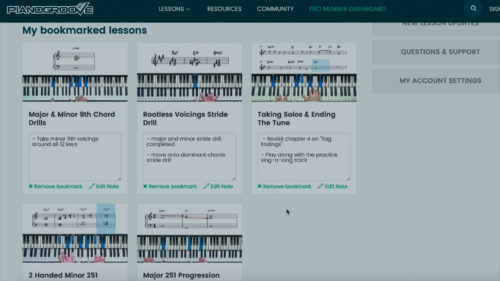 How To Bookmark Lessons