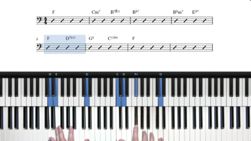 8 Bar Blues Reharmonisations