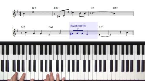 Nardis Piano Tutorial