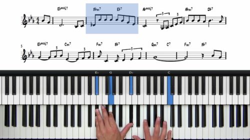 ‘Misty’ – Cocktail Piano Improv