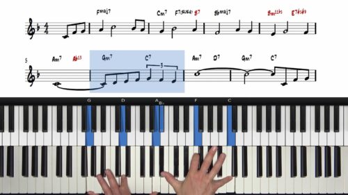 ‘Nearness Of You’ – Fills & Improv