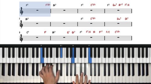 Slow Blues Piano For Beginners
