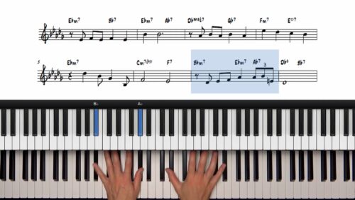 Stride Single Note Melody