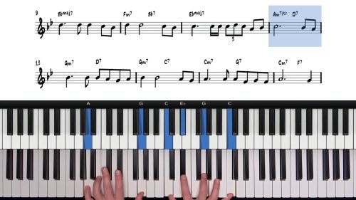 Reading Lead Sheets: Key of Bb