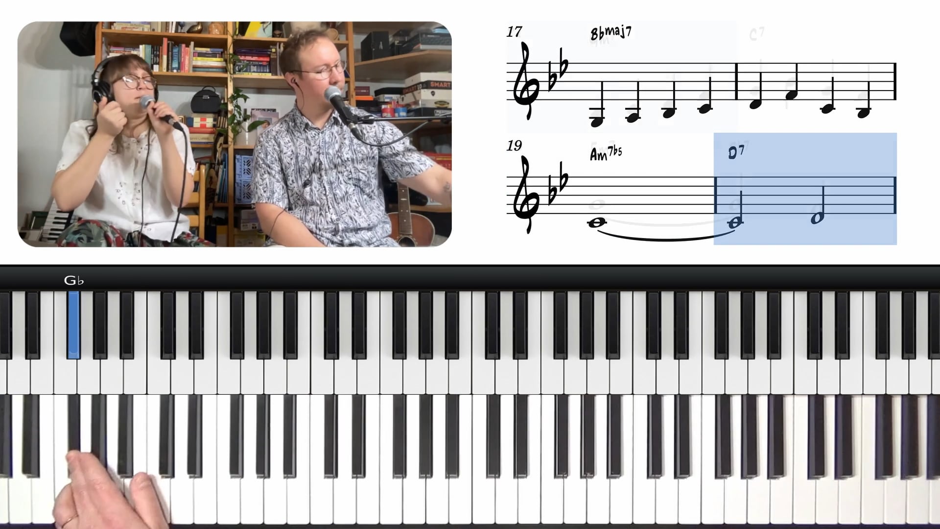 Comping Under Vocalists