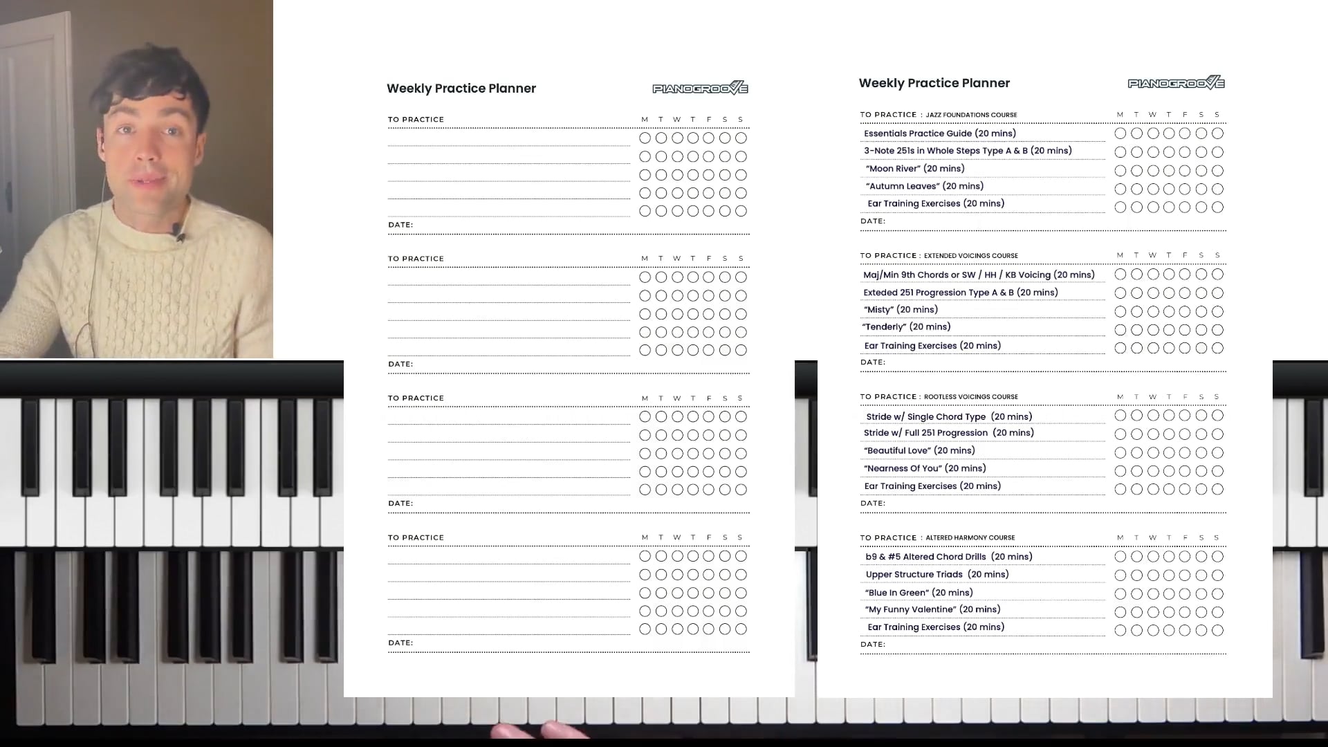 practice planning and goal setting