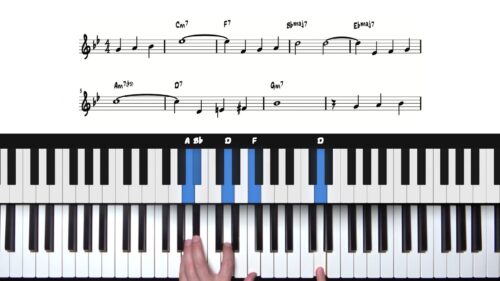 ‘Autumn Leaves’ Rootless Voicings