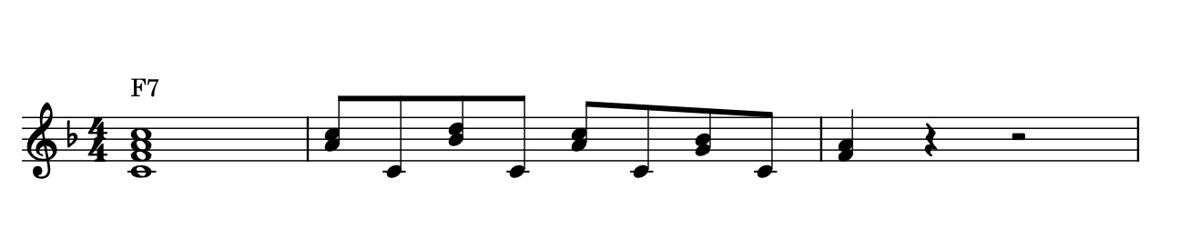 8 bar blues right hand patterns